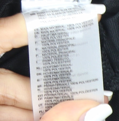 Adidas Men's Black Full Zip Sweatshirt S Sports Lightweight Jersey