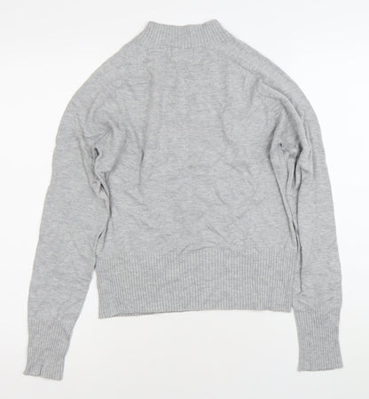 Womens UK Size 12 New Look Grey Pullover Jumper