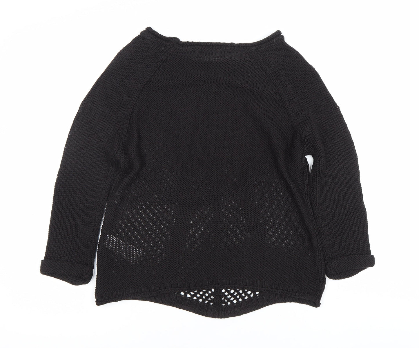Womens UK Size 8 Atmosphere Black Pullover Jumper
