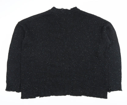Womens UK Size 2XL River Island Black Pullover Jumper
