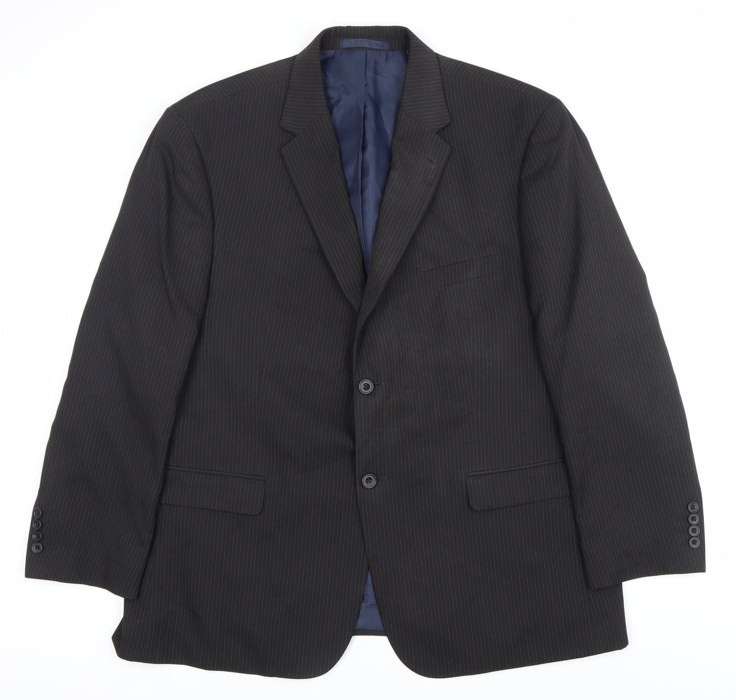 Mens UK Size 40 Greenwoods Regular Black Suit Jacket