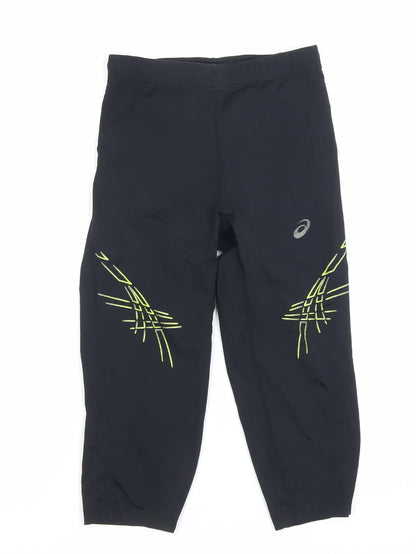 Asics Women’s Black S Compression Shorts Gym Running Quick Dry