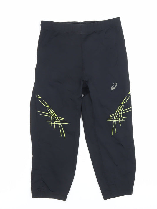 Asics Women’s Black S Compression Shorts Gym Running Quick Dry