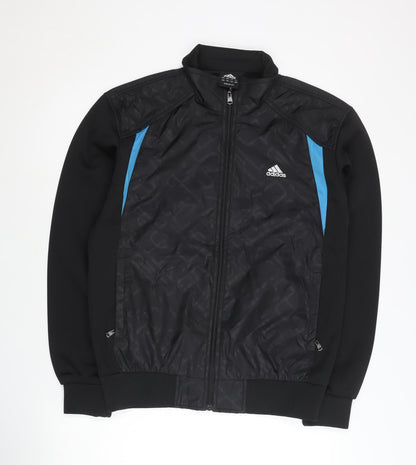 adidas Mens Black XL Track Jacket Full Zip Sportswear