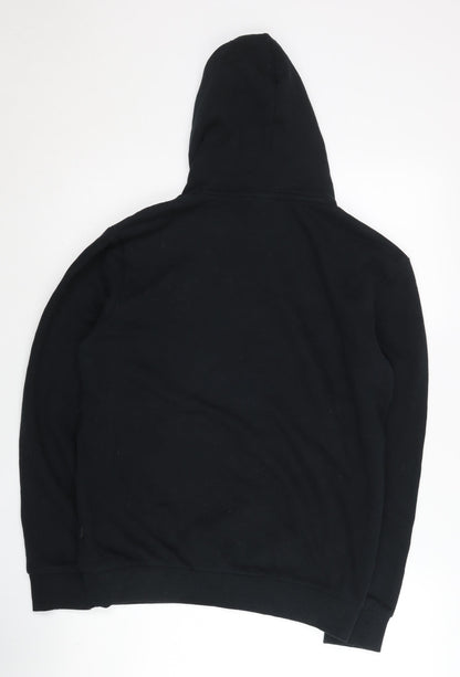 Mens UK Size S PUMA Black Pullover Hoodie