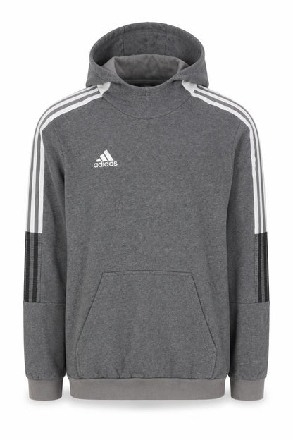Mens UK Size M adidas Grey Pullover Hoodie