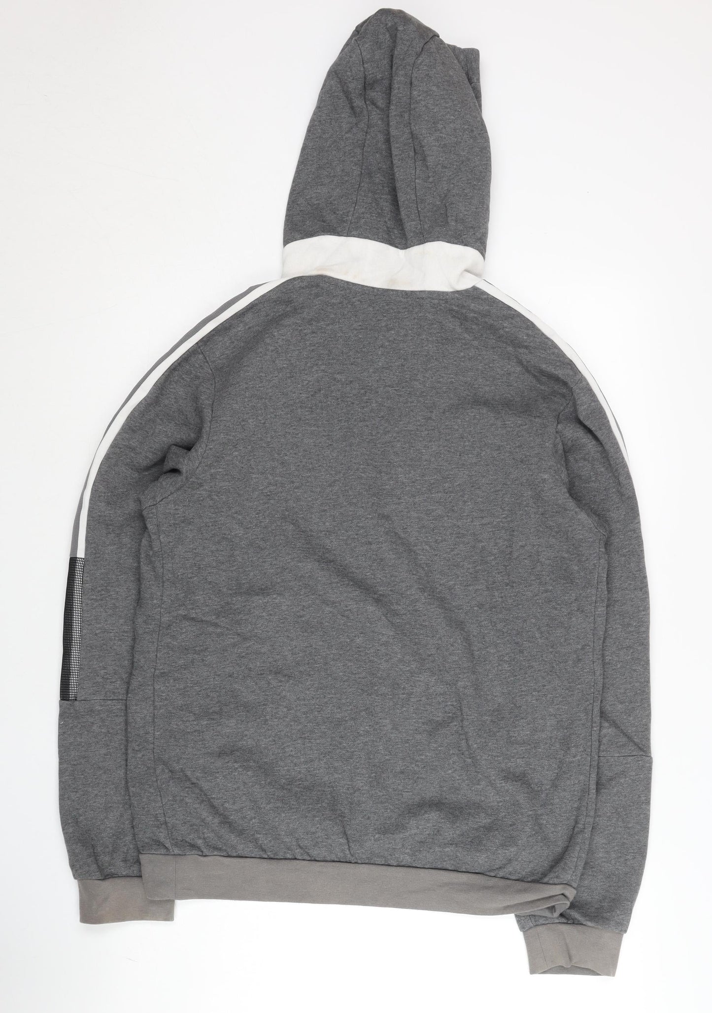 Mens UK Size M adidas Grey Pullover Hoodie