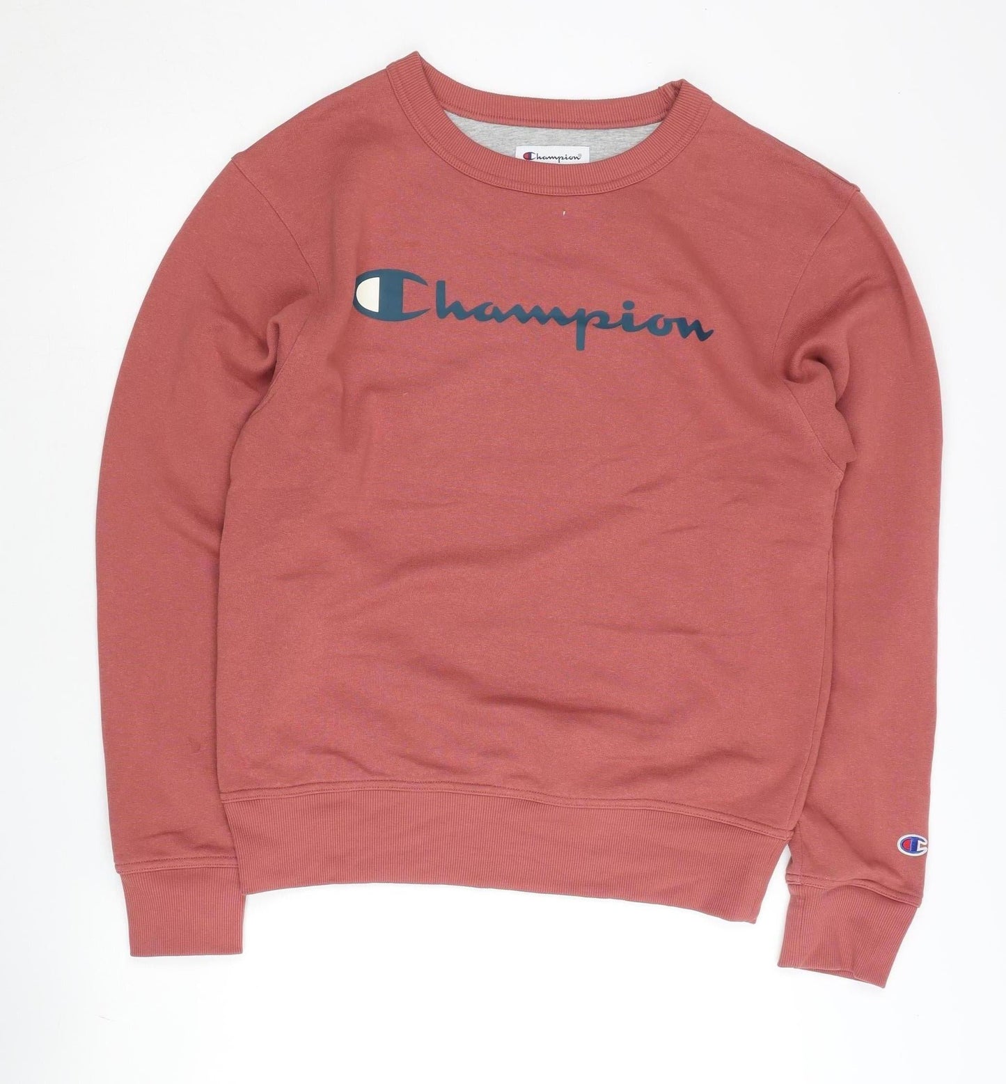 Mens UK Size S Champion Red Pullover Sweatshirt