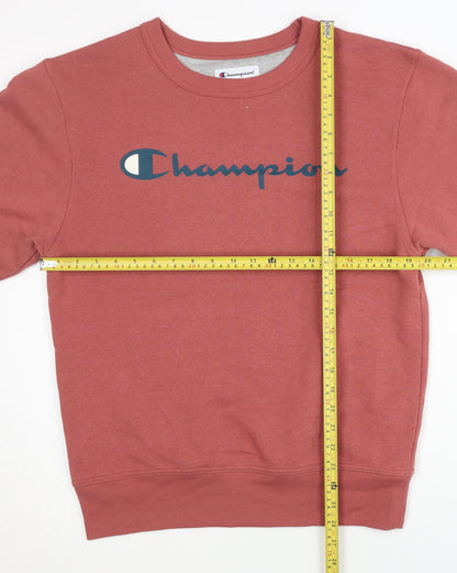 Mens UK Size S Champion Red Pullover Sweatshirt