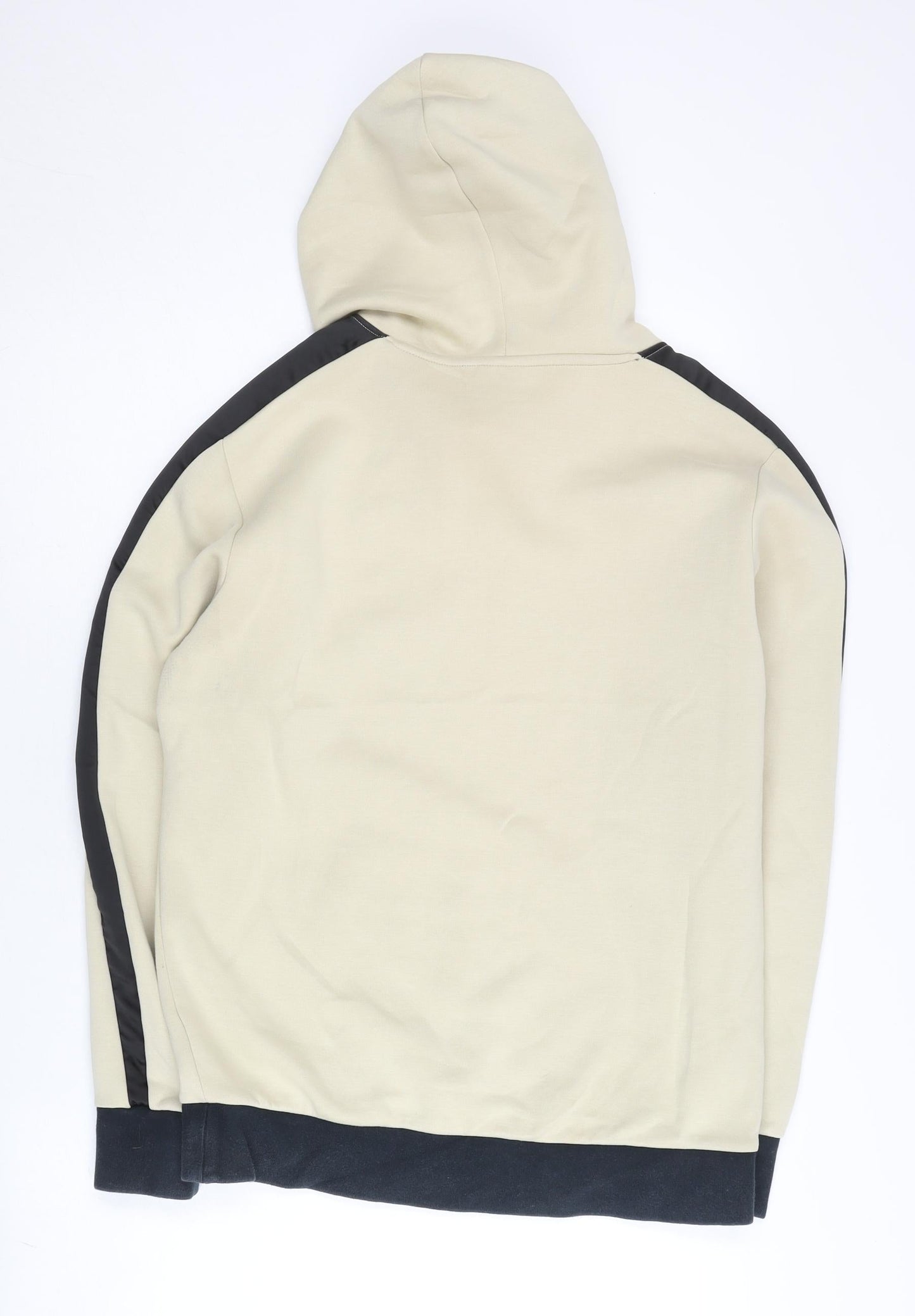 Mens UK Size S PUMA Beige Pullover Hoodie