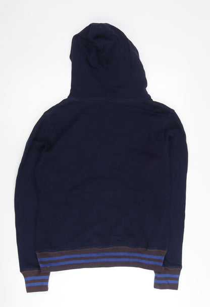 Mens UK Size S Champion Blue Pullover Hoodie