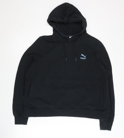 Womens UK Size 14 PUMA Black Pullover Hoodie