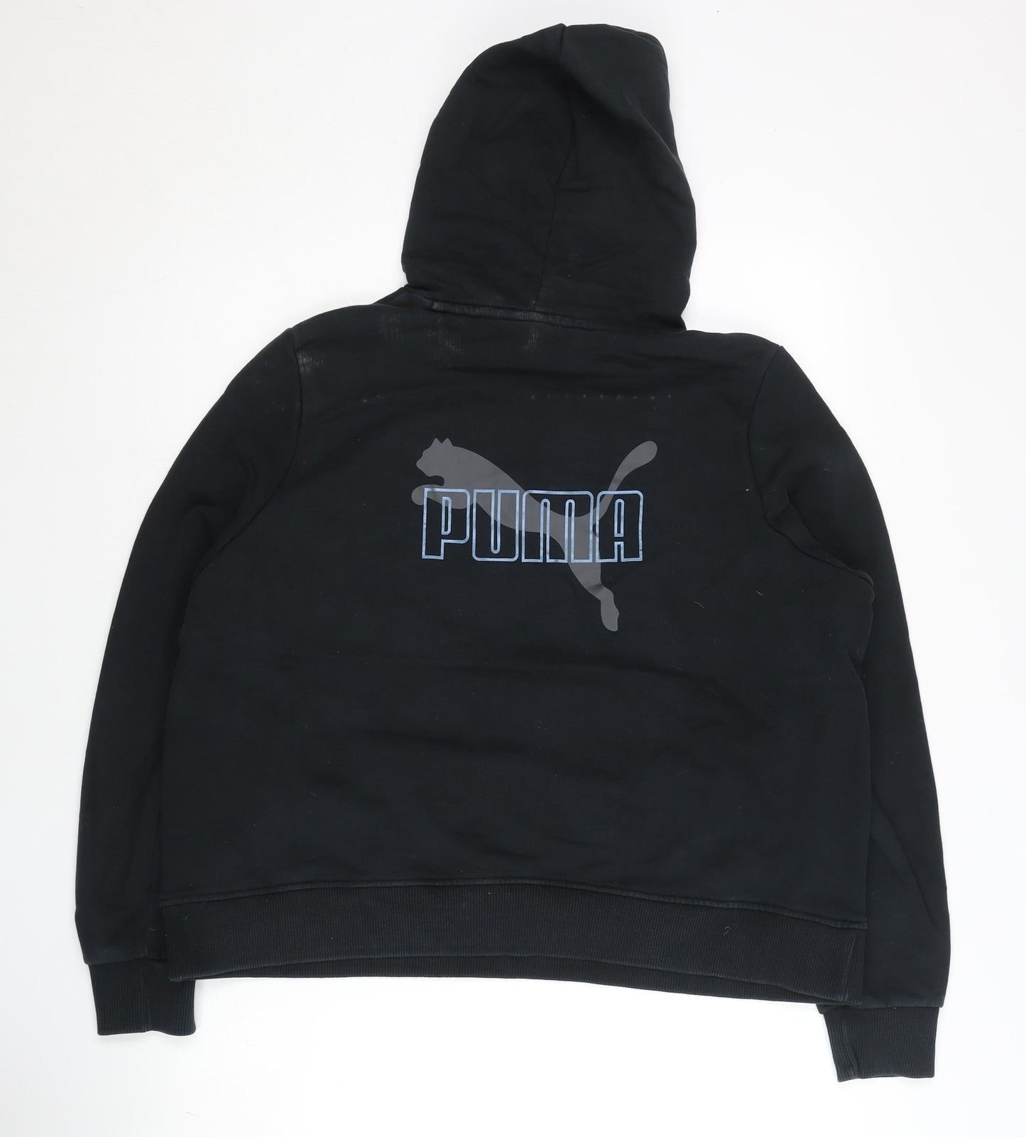 Womens UK Size 14 PUMA Black Pullover Hoodie