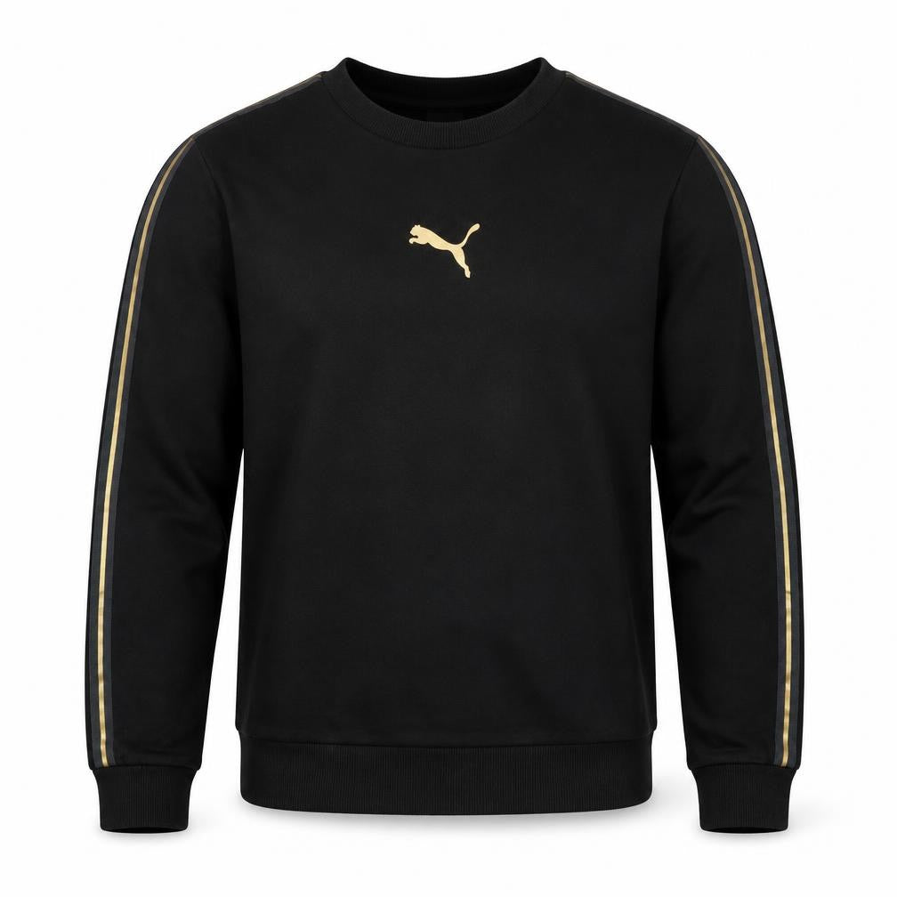 Mens UK Size S PUMA Black Pullover Sweatshirt