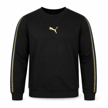 Mens UK Size S PUMA Black Pullover Sweatshirt