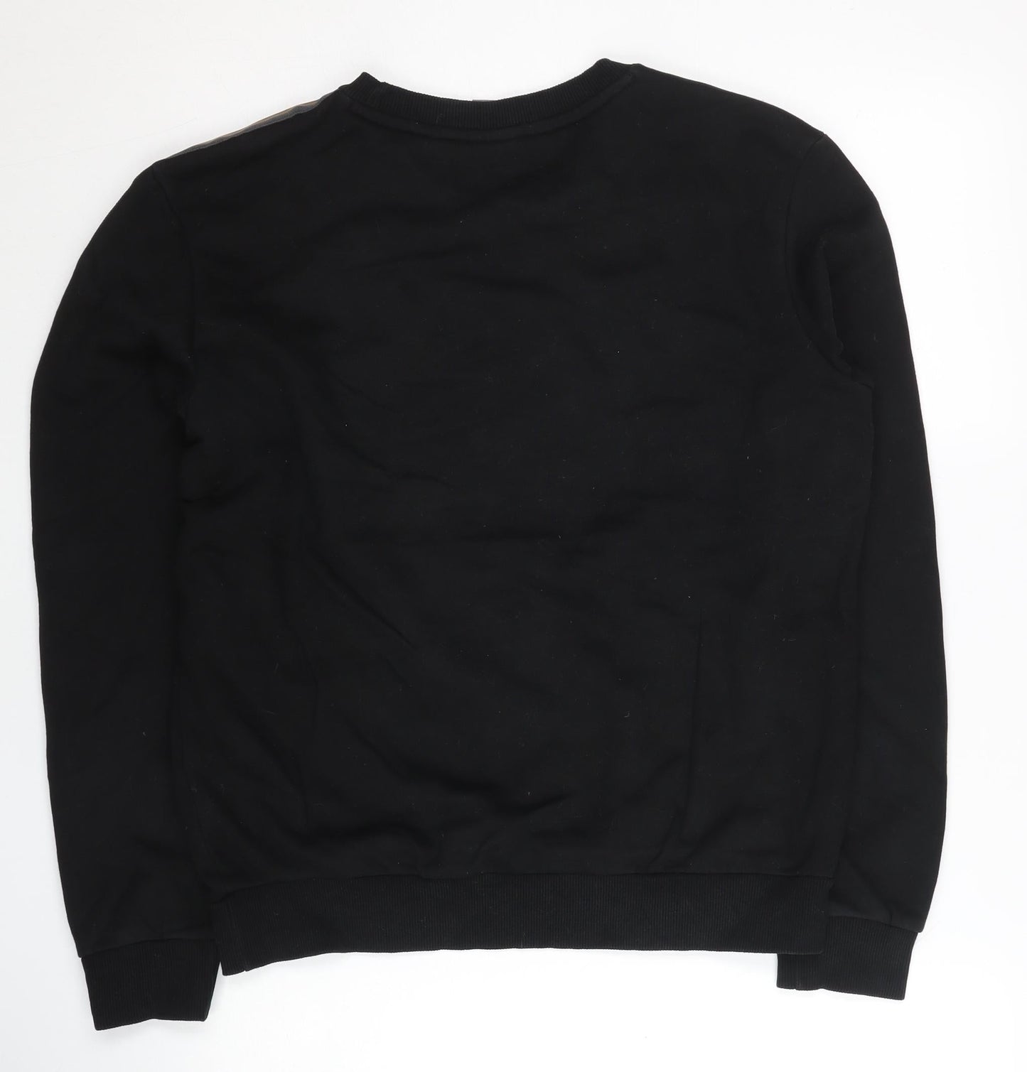 Mens UK Size S PUMA Black Pullover Sweatshirt