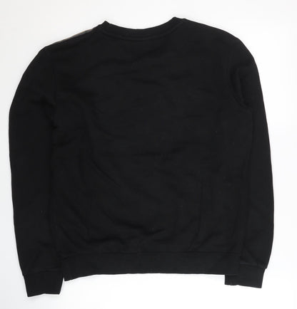 Mens UK Size S PUMA Black Pullover Sweatshirt