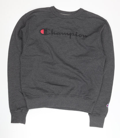 Mens UK Size S Champion Grey Pullover Sweatshirt