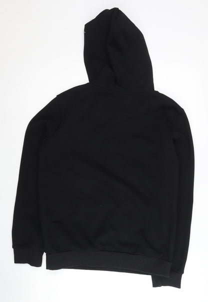 Mens UK Size M Champion Black Pullover Hoodie