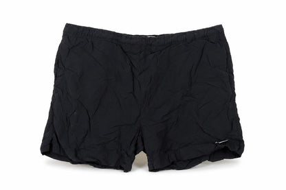 Front view of Nike Men's Black Small Swim Shorts Elastic Waist Quick Dry Mesh Lining