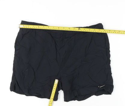 Nike Men's Black Small Swim Shorts Elastic Waist Quick Dry Mesh Lining