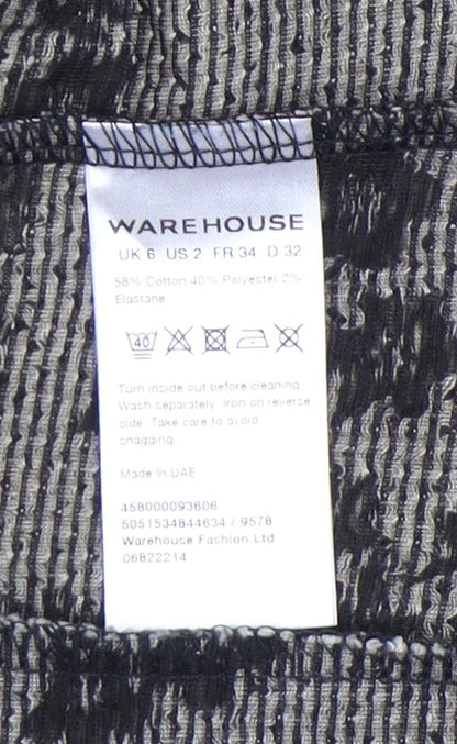 Womens UK Size 6 Warehouse Black Blazer