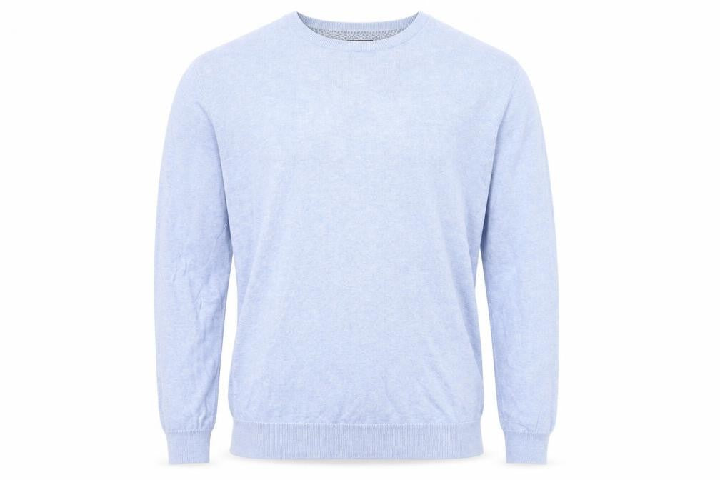 Mens UK Size L Greenwoods Blue Pullover Jumper