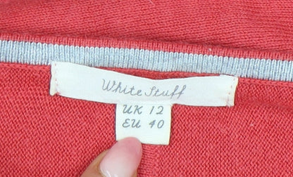 Womens UK Size 12 White Stuff Red Pullover Jumper