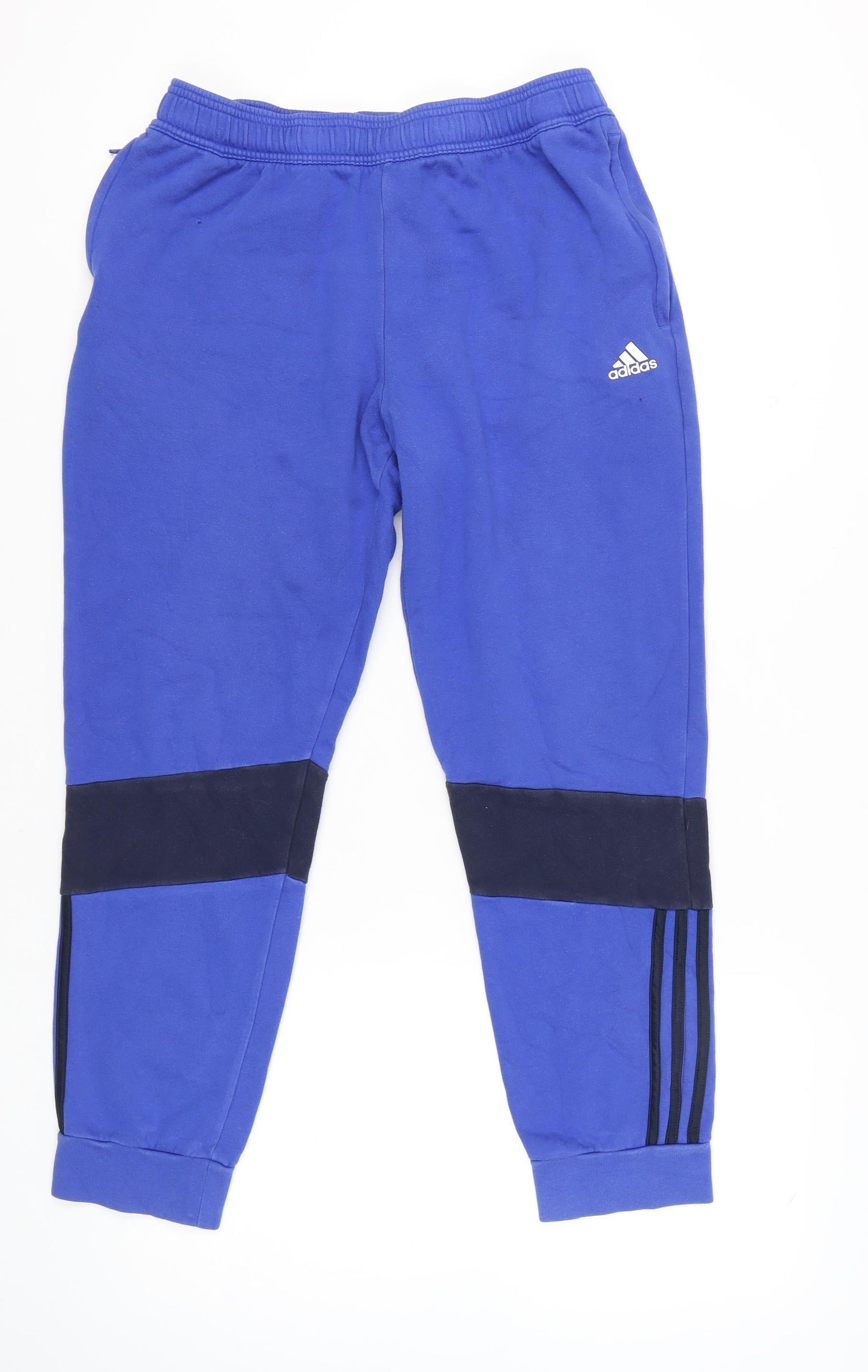 Adidas Women’s Blue Jogger Trousers L Sports Activewear