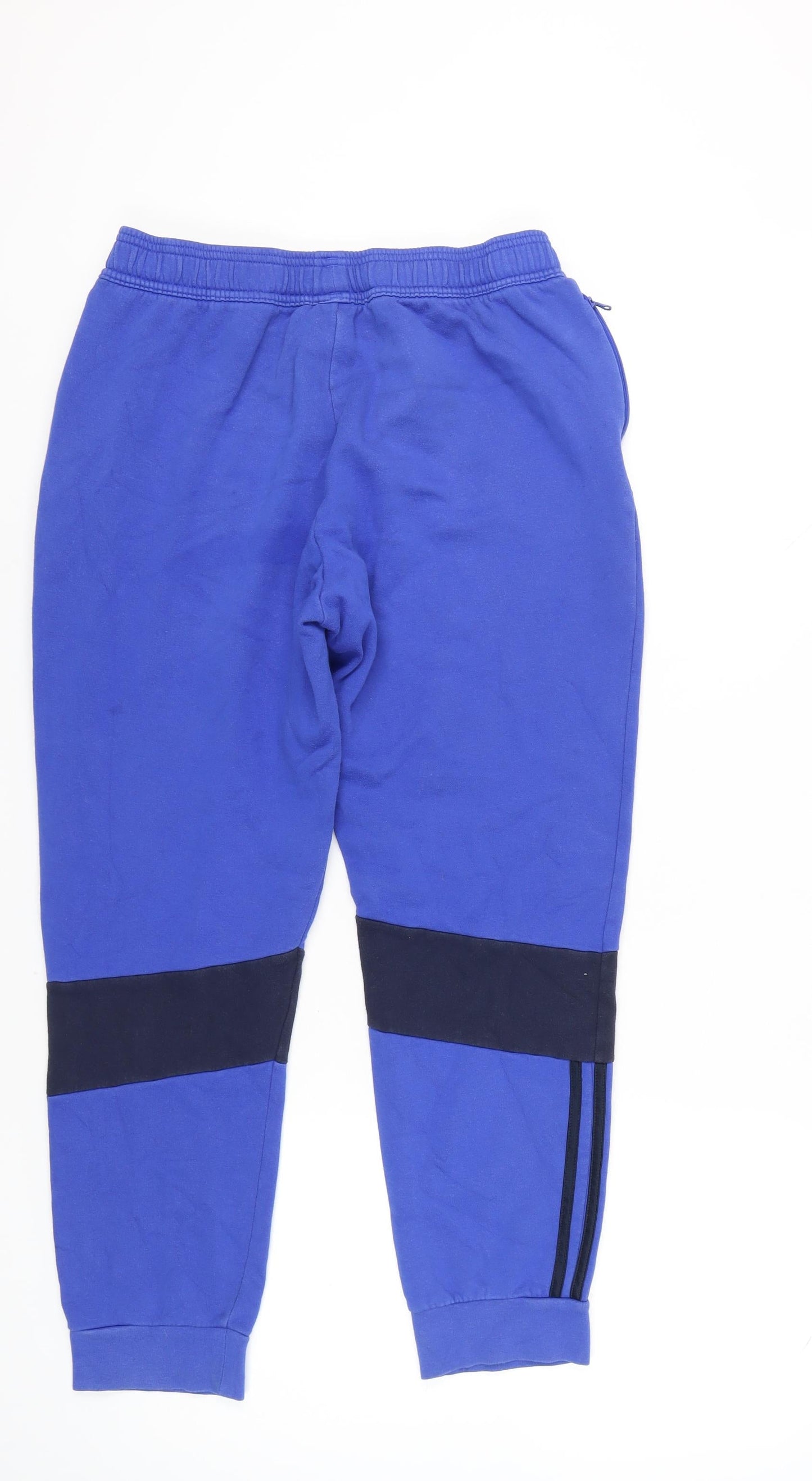 Adidas Women’s Blue Jogger Trousers L Sports Activewear