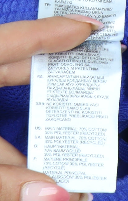 Adidas Women’s Blue Jogger Trousers L Sports Activewear