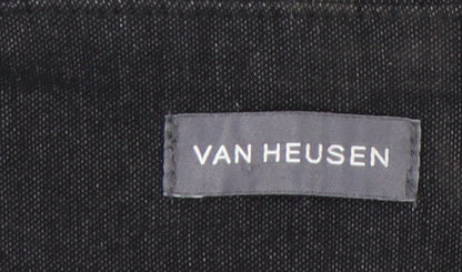 Van Heusen Women’s Black XS Leggings with Zip Accents Stretch Casual