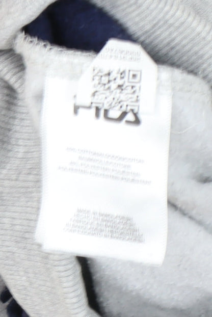 Fila Men’s Grey Sweatpants L Regular Fit Tapered Leg Casual Pants