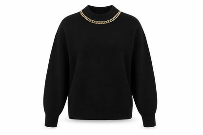 Womens UK Size S H&M Black Pullover Jumper