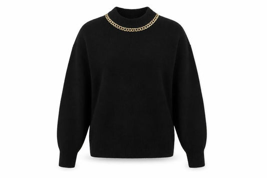 Womens UK Size S H&M Black Pullover Jumper