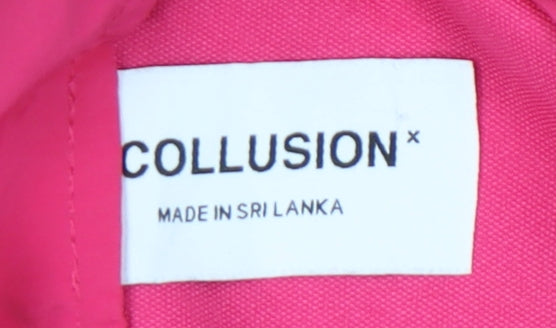 Womens UK Size 4 COLLUSION Regular Fit  Pink Trousers