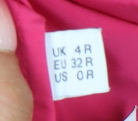 Womens UK Size 4 COLLUSION Regular Fit  Pink Trousers