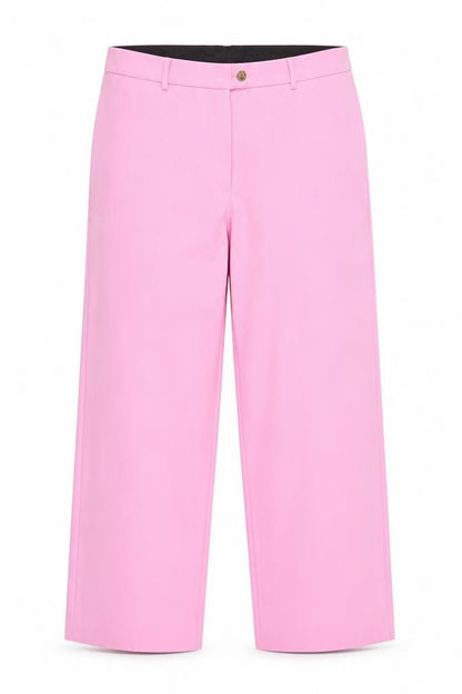 Womens UK Size 24 Marks and Spencer Regular Fit Casual Business Pink Trousers