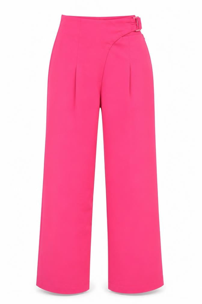 Womens UK Size 4 COLLUSION Regular Fit  Pink Trousers