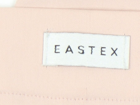 Womens UK Size 10 Eastex Regular Fit Paperbag Beige Trousers