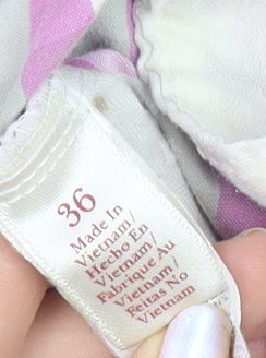 Original Penguin Men's Pink Check Chino Shorts Size 36 Cotton Regular Fit