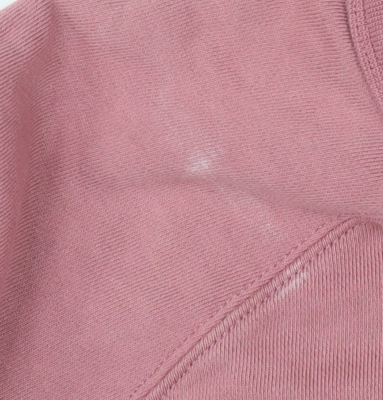 Mens UK Size M Marks and Spencer Pink Pullover Sweatshirt