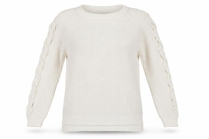 Womens UK Size 6 River Island Ivory Pullover Jumper