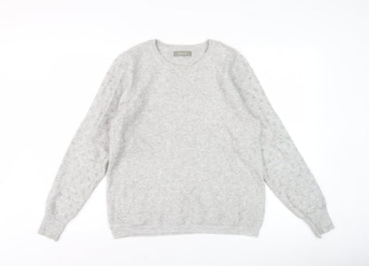 Womens UK Size L Oasis Grey Pullover Jumper