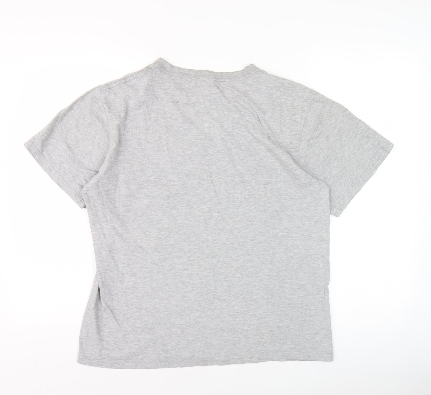 Womens UK Size M Converse Grey Basic T-Shirt