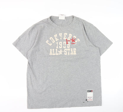 Mens UK Size M Converse Grey  T-Shirt