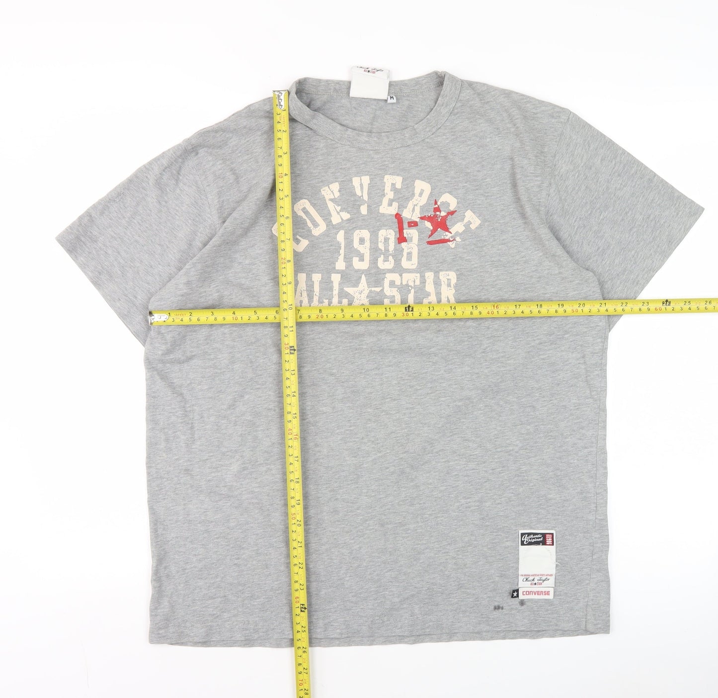 Mens UK Size M Converse Grey  T-Shirt