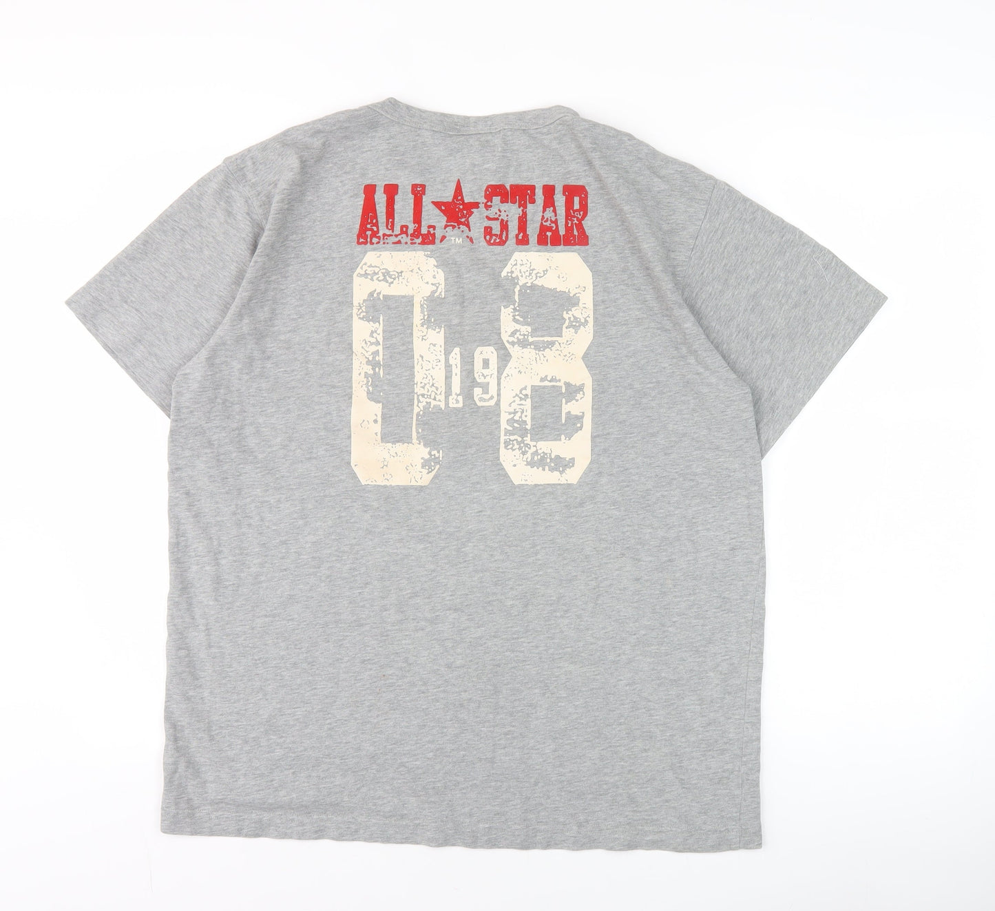 Mens UK Size M Converse Grey  T-Shirt