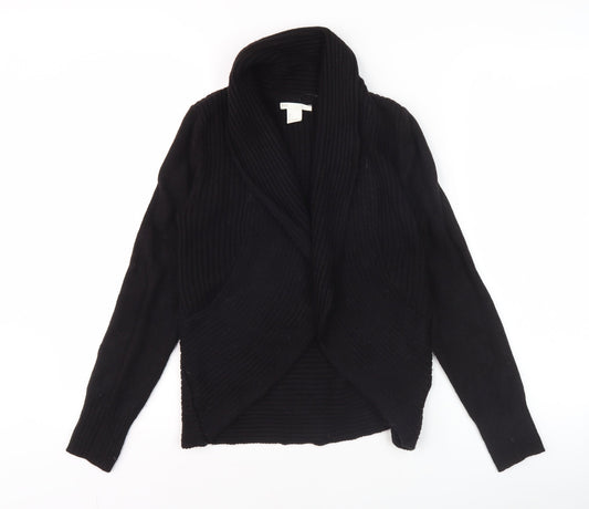 Womens UK Size S H&M Black Cardigan Jumper