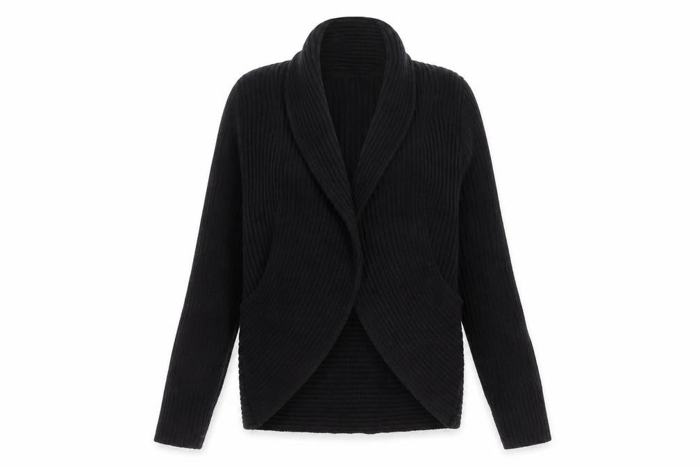 Womens UK Size S H&M Black Cardigan Jumper
